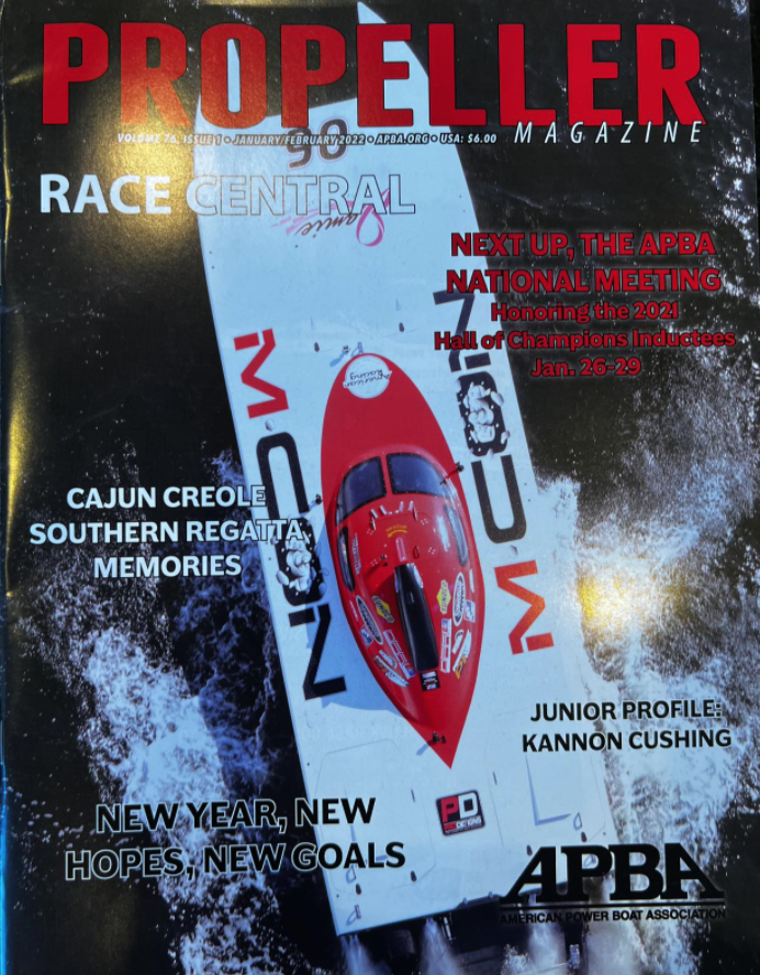 Featured: M CON Racing Displayed on Front Cover of Propeller Magazine Featured: M CON Racing Displayed on Front Cover of Propeller Magazine